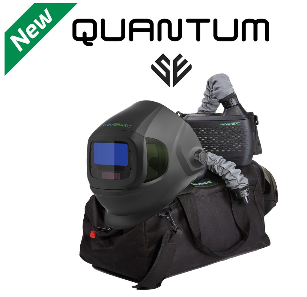 QUANTUM SE HELMET WITH QUANTUM AIR PAPR KIT BAG COMPLETE